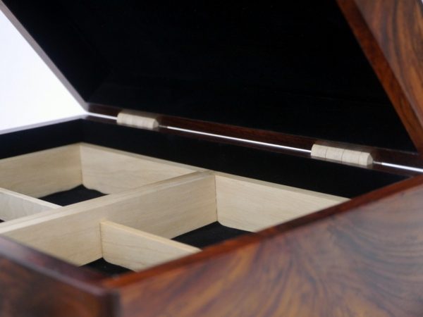 Dark Teak Luxury Jewellery Box - Image 16