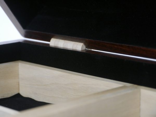 Dark Teak Luxury Jewellery Box - Image 8
