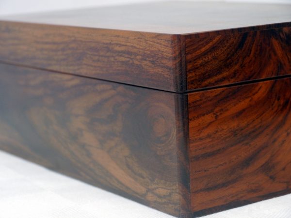 Dark Teak Luxury Jewellery Box - Image 18