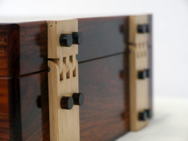 Dark Teak Luxury Jewellery Box - Image 20