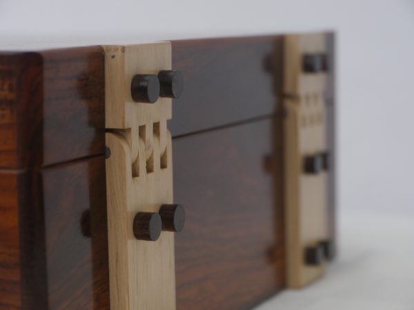 Dark Teak Luxury Jewellery Box - Image 11