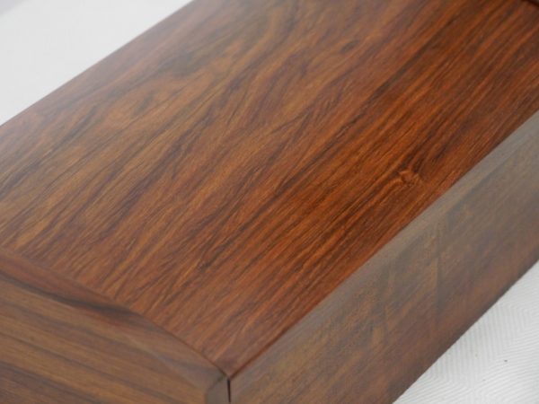 Solid Rosewood and Maple Luxury Jewellery Box 12in - Image 2