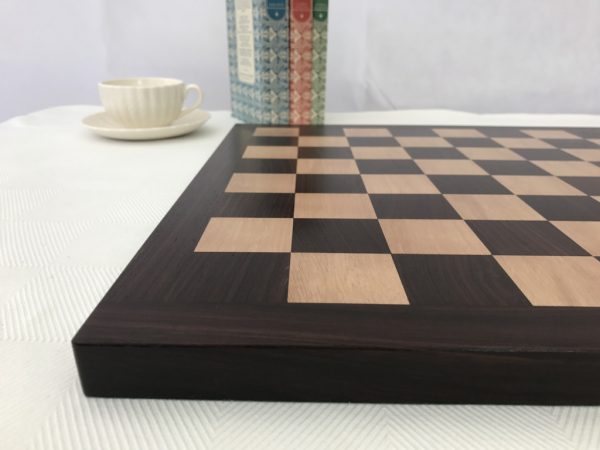 High Quality Flat Rosewood Chess Board with 1.75in Squares
