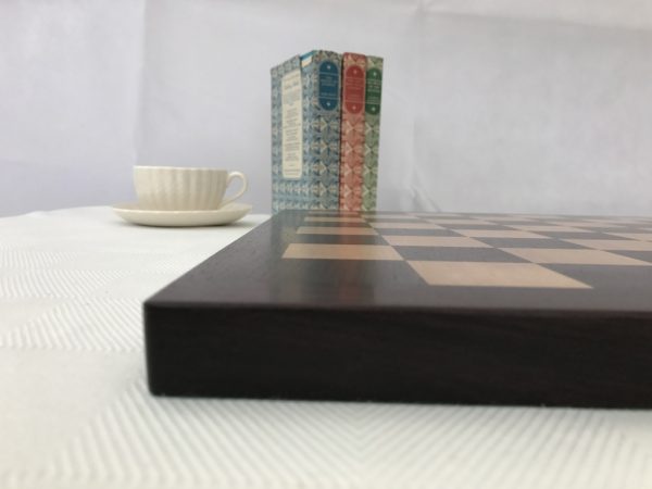 High Quality Flat Rosewood Chess Board with 1.75in Squares - Image 4