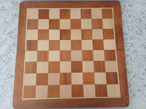 High Quality Folding Chess Board with 1.75 inch Squares - Image 5