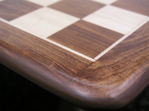 Solid Acacia Luxury Chess Board with 2.2 inch Squares