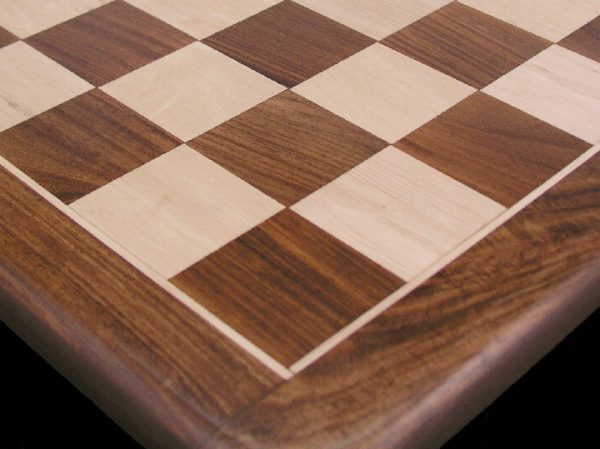 Solid Acacia Luxury Chess Board with 2.2 inch Squares - Image 5