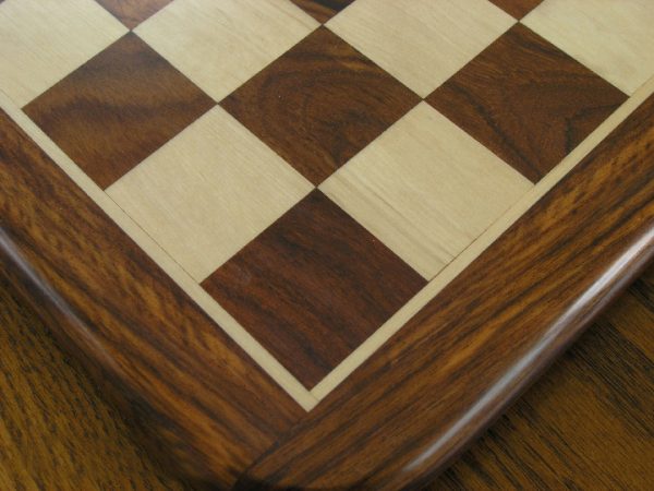 Luxury Rosewood Chess Board with 1.75 inch Squares