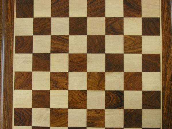 Luxury Rosewood Chess Board with 1.75 inch Squares - Image 5