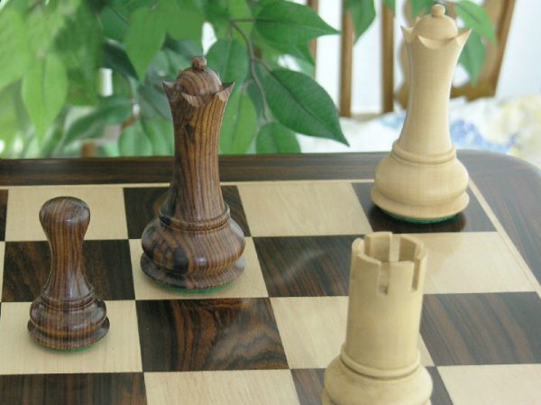 Luxury Rosewood Chess Board with 2.2 inch Squares - Image 9