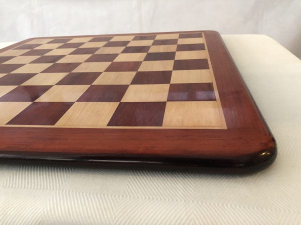 Redwood Chess Board with 2.2 inch Squares - Image 4