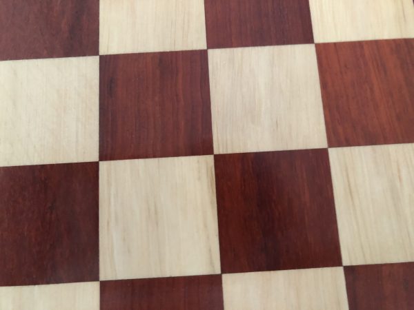 Redwood Chess Board with 2.2 inch Squares - Image 6