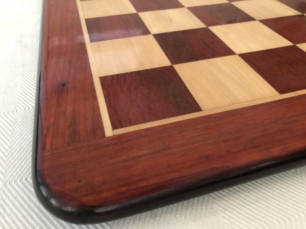 Redwood Chess Board with 2.2 inch Squares