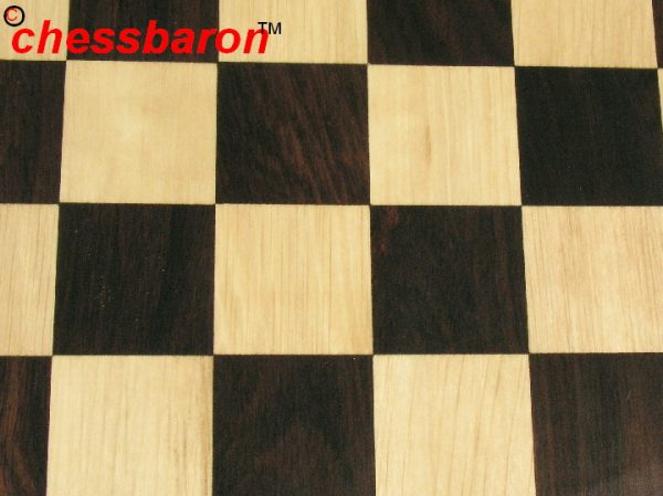Large Heavy Rosewood Solid Chess Board 2.4 inch Squares - Image 5