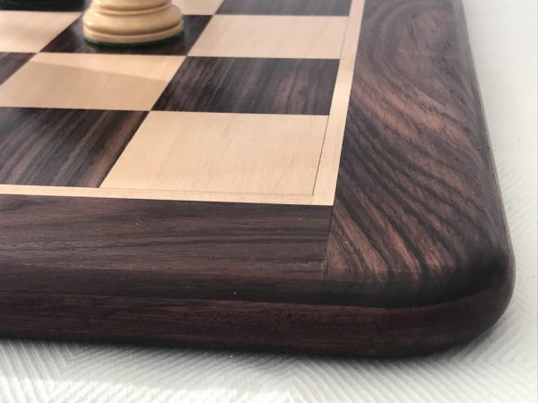 Large Heavy Rosewood Solid Chess Board 2.4 inch Squares - Image 14