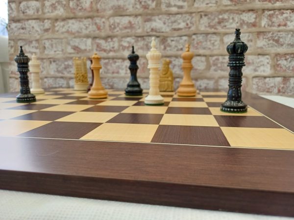Large Wenge and Maple Chess Board with 2.4 inch (60mm) - Image 15