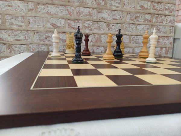 Large Wenge and Maple Chess Board with 2.4 inch (60mm) - Image 16