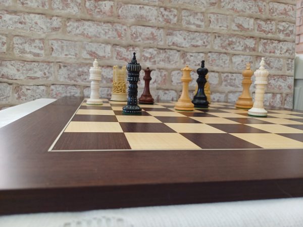 Large Wenge and Maple Chess Board with 2.4 inch (60mm) - Image 17