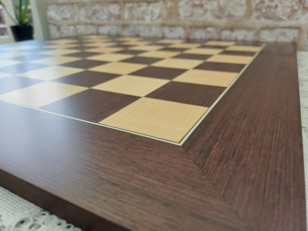 Large Wenge and Maple Chess Board with 2.4 inch (60mm) - Image 21
