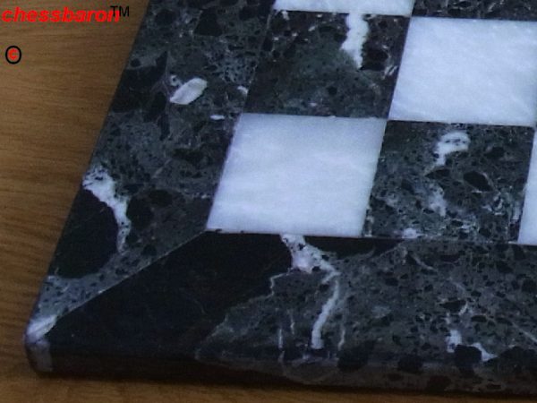 Heavy Solid Marble Chess Board 1.6 inch squares. - Image 11