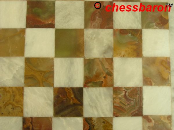 Solid Marble Multi-Coloured Heavy Chess Board - Image 10
