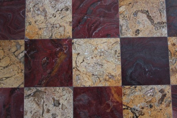 Solid Marble Multi-Coloured Heavy ROUND Chess Board - Image 5