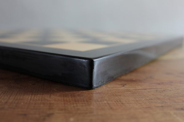 Ebony Board with 2.1 inch squares. - Image 3