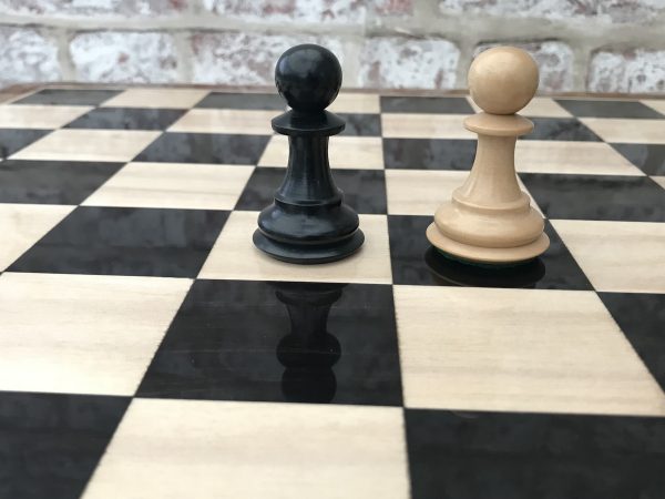 Ebony Chess Board with 2in Squares - Image 7