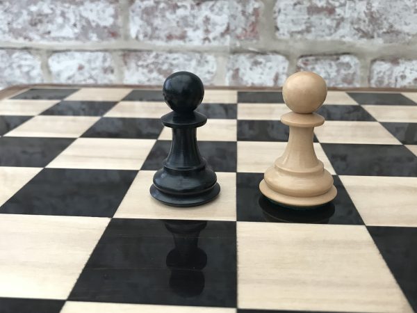 Ebony Chess Board with 2in Squares - Image 8