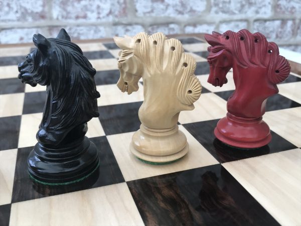 Ebony Chess Board with 2.4in Squares - Image 6