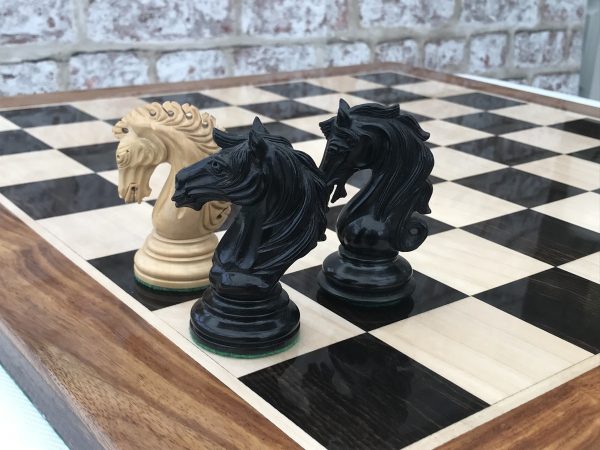 Ebony Chess Board with 2.4in Squares - Image 10