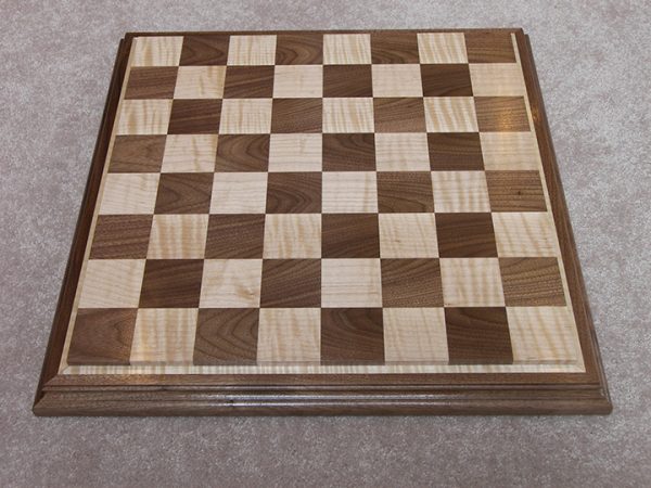 Grade One Camel Bone Chess Board Black White 1.4 inch Squares - Image 19