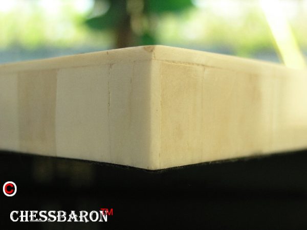 Superb Bone Chess Board Black White 2.1 inch Squares - Image 11