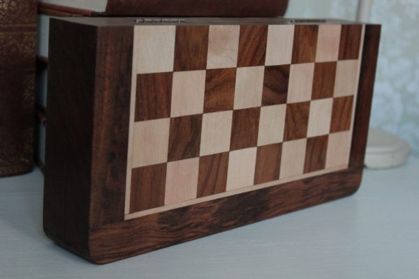 Magnetic Chess, Draughts and Backgammon 10 x 10 Inches - Image 5