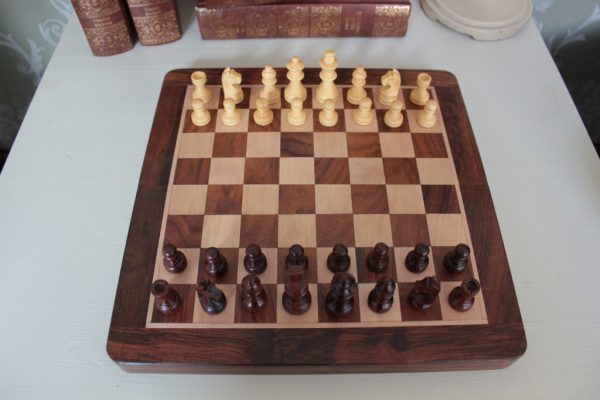 Magnetic Chess, Draughts and Backgammon 10 x 10 Inches - Image 6
