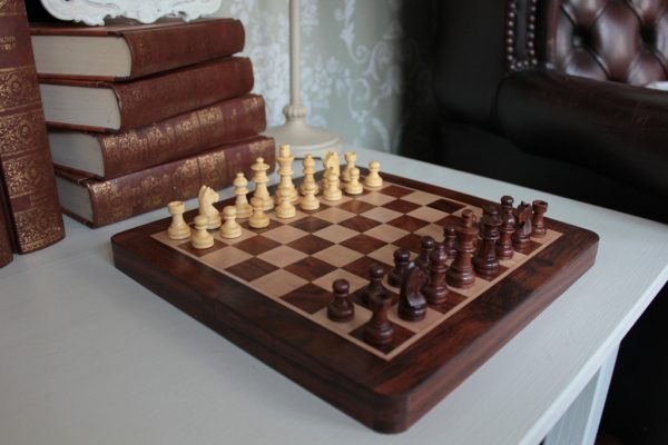 Magnetic Chess, Draughts and Backgammon 10 x 10 Inches - Image 9