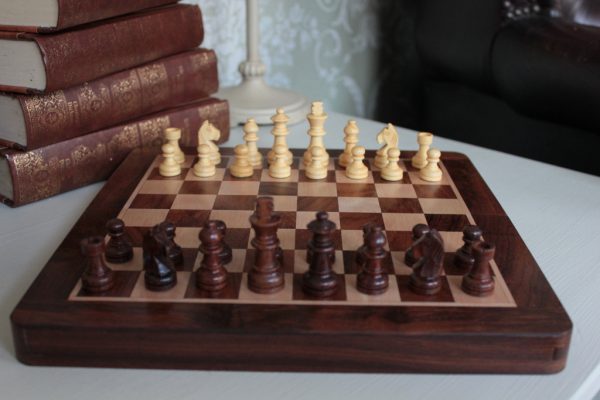 Magnetic Chess, Draughts and Backgammon 10 x 10 Inches - Image 10