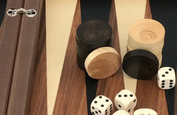 Dal Negro Luxury Wooden Backgammon - London 62cm x 50cm - Image 3