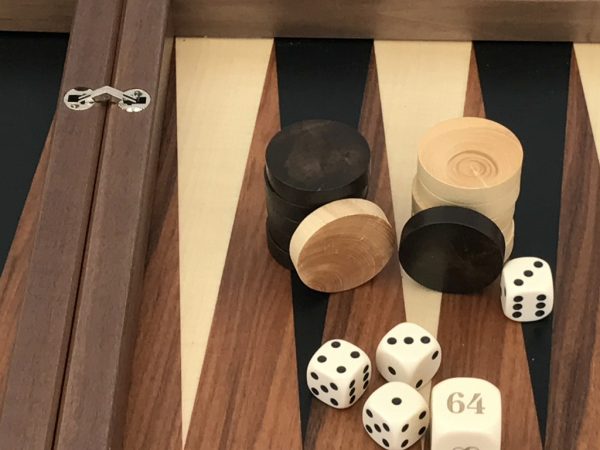 Dal Negro Luxury Wooden Backgammon - London 62cm x 50cm