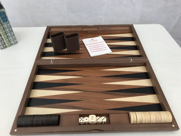 Dal Negro Luxury Wooden Backgammon - London 62cm x 50cm - Image 5