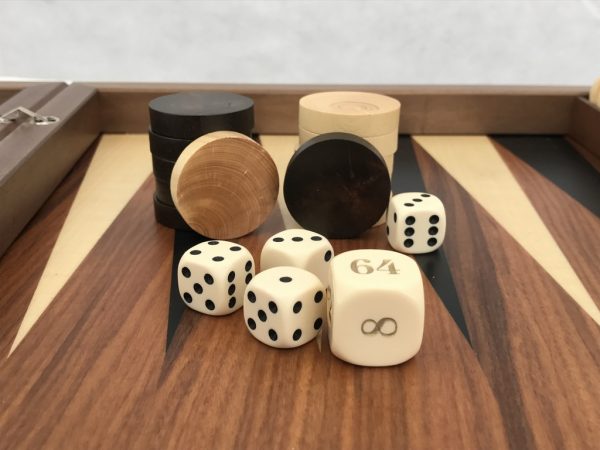 Dal Negro Luxury Wooden Backgammon - London 62cm x 50cm - Image 9