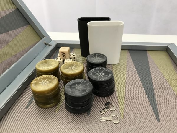 New! Dal Negro Luxury Composite Fibre Backgammon Set - Image 3
