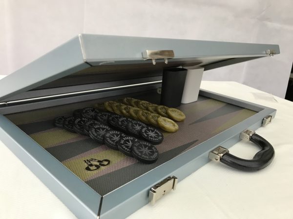 New! Dal Negro Luxury Composite Fibre Backgammon Set