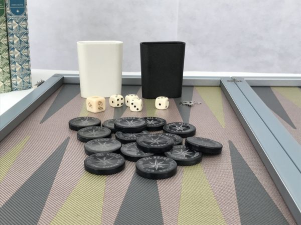 New! Dal Negro Luxury Composite Fibre Backgammon Set - Image 8