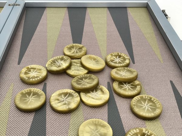 New! Dal Negro Luxury Composite Fibre Backgammon Set - Image 9