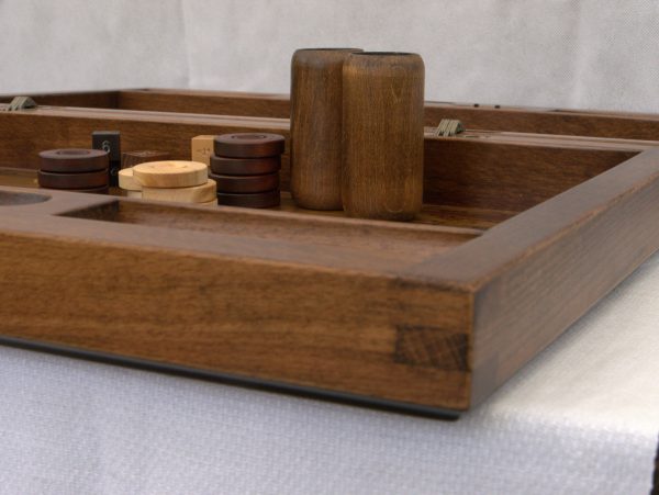 New! SAC Ultimate Luxury Rosewood Backgammon Set - Large - Image 4