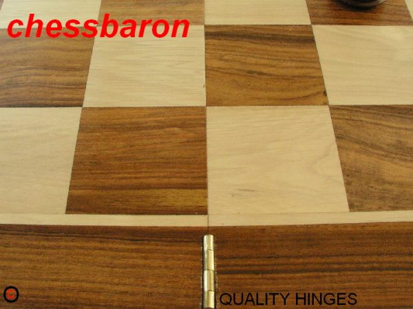 High Quality Folding Chess Board with 2 inch Squares - Image 4