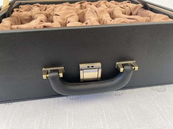 Leather Luxury Chess Case - Double Queens up to 4.25 inch King - Image 11