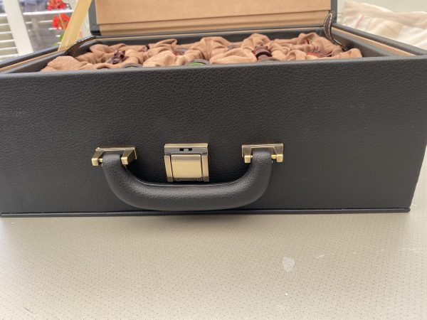 Leather Luxury Chess Case - Double Queens up to 4 inch King - Image 14