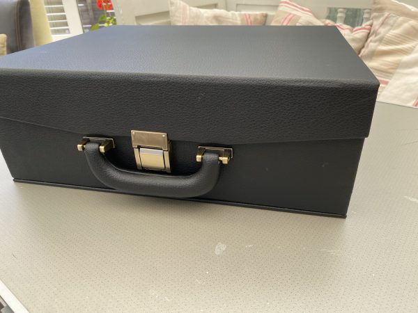 Leather Luxury Chess Case - Double Queens up to 4 inch King - Image 15